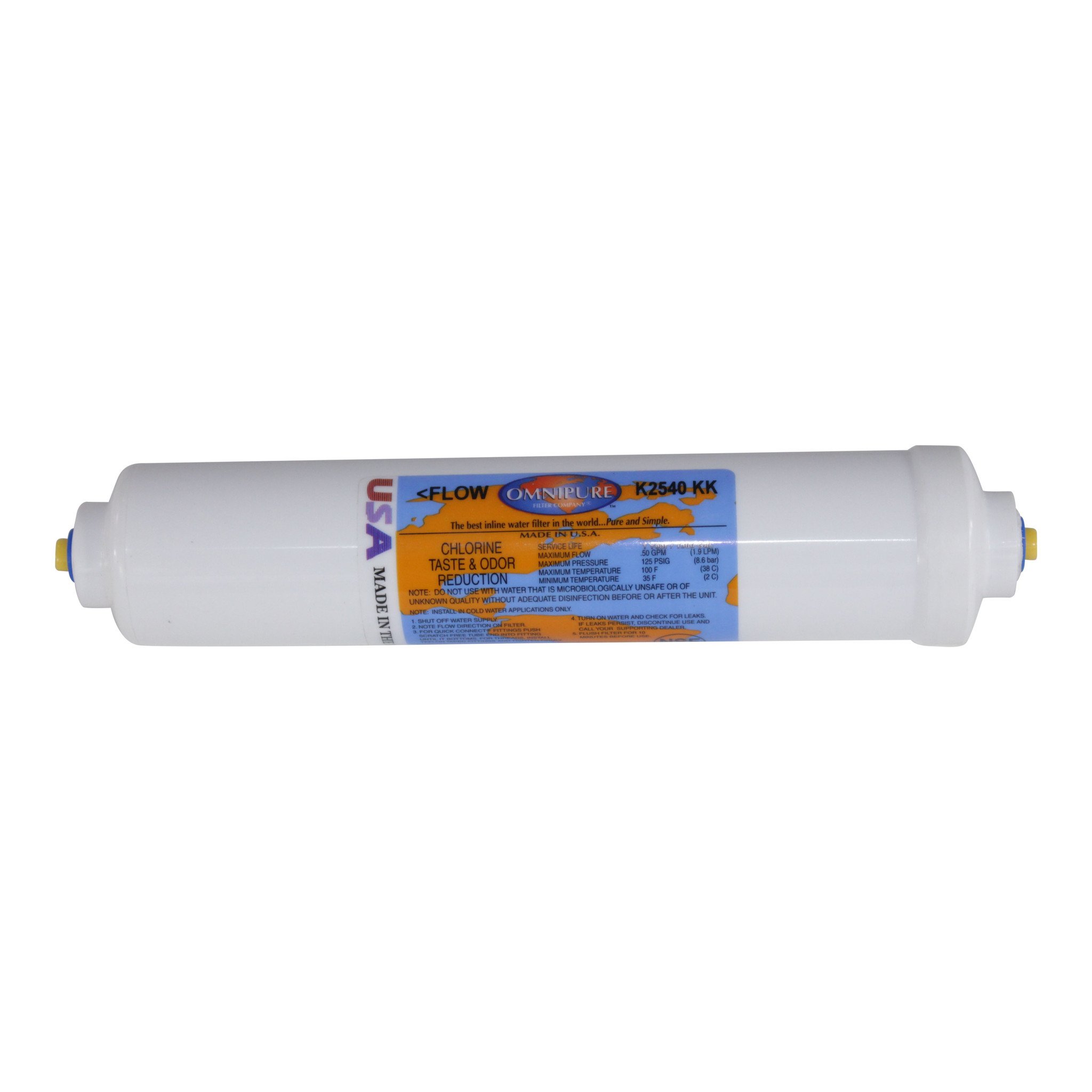 Omnipure Inline Filter T40 GAC 1/4